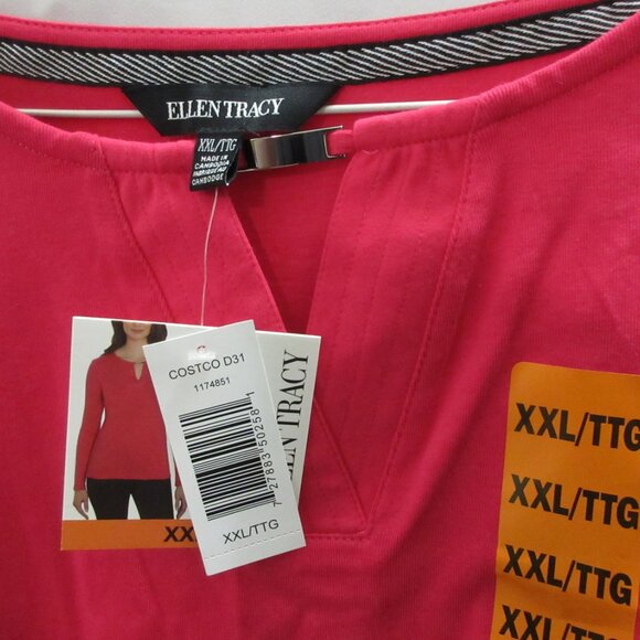 Women’s Ellen Tracy Summer Top, New with Tags - Size XXL – Very Nice! - Picture 4 of 5